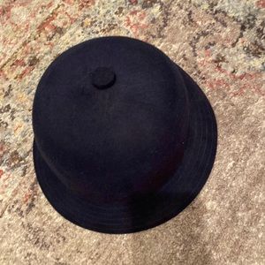 Brixton Navy felt classic winter bucket hat